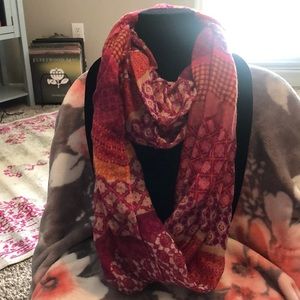 Patterned Infinity Scarf
